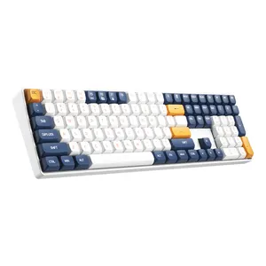 GD108 Teclado para juegos con cable inalámbrico personalizado 68 por ciento 61 teclas Teclado mecánico para juegos