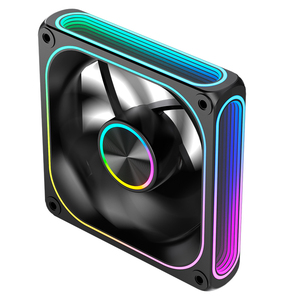 Ventilateur de refroidissement pour PC de jeu AntarcChill 5V 3Pin ARGB 120mm, ventilateur de refroidissement pour ordinateur avec contrôle PWM 4Pin, pour boîtier d'ordinateur <span class=keywords><strong>gamer</strong></span> OEM - Product Image 3