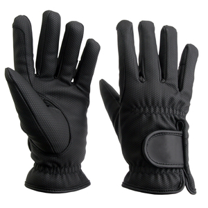 Vente flash Gants d'équitation en cuir pour hommes et femmes avec grip en silicone, écran tactile, gants d'équitation pour l'entraînement sportif - Product Image 4