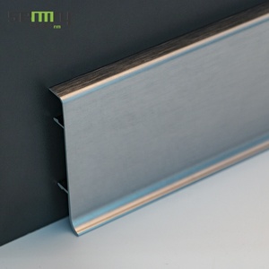 יפה צבעים led אלומיניום פרופיל עוקף מתכת לקצץ קיר פנלי ריצוף trims פנלים אלומיניום פנלים - Product Image 3