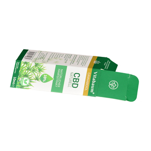Cajas plegables personalizadas plegables de cartón para 10 ml de aceite de <span class=keywords><strong>CBD</strong></span>, tabletas y caja de embalaje de píldoras - Product Image 6
