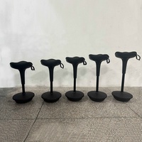 Chaise de bureau ergonomique à hauteur réglable avec système de levage à gaz pour une assise active, design moderne, idéale pour le télétravail