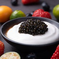 Caviar de Esturión Premium Osetra Malossol Bajo en Sal, Aperitivo de Alta Cocina, Certificado BRC, Venta al por Mayor, Exportación a Granel
