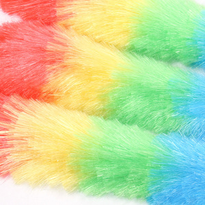 Plumeau en fibres de style coréen, tête ronde de 65 cm, couleur arc-en-ciel, pour le nettoyage des meubles - Product Image 2