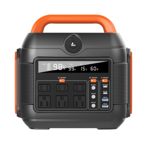 สถานีไฟฟ้าพกพาสำหรับชาร์จไฟกลางแจ้ง  แหล่งจ่ายพลังงานสำรอง 220V 300W  แบตเตอรี่สำรองพลังงานฉุกเฉิน พลังงานแสงอาทิตย์ - Product Image 2