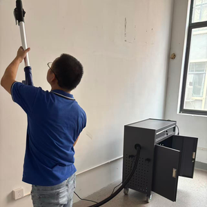 Ensemble d'<span class=keywords><strong>aspirateur</strong></span> industriel sans sac avec séparateur cyclonique, capacité de 50 L, <span class=keywords><strong>aspirateur</strong></span> à tambour et fonction humide/sec - Product Image 4