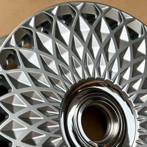 Rines CF Forjados Personalizados de 18 19 20 21 22 Pulgadas con Diseño de Malla Pulida 5x114.3 5x120 para Buick Gl8, Gac Trumpchi <span class=keywords><strong>M8</strong></span>, Benz Maybach - Product Image 4