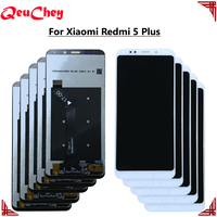 Vente en gros d'écrans LCD pour Xiaomi Redmi 5 Plus MEG7, MEI7, écran tactile numérique, sans ou avec cadre
