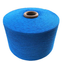 Fil mélangé polyester durable 21S, écologique, à filature ouverte, pour tricot, chaussettes, serviettes, gants, tissage, plusieurs couleurs, direct usine