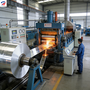 HT <strong>Aluminum</strong> Sheet <strong>Circle</strong> Production Processing Line Customization for Cookware Handle Manufacturing Plant with Melting Furnace - Product Image 5