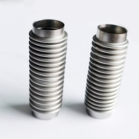 Fuelle flexible de vacío de acero inoxidable hecho a medida con revestimiento interior
