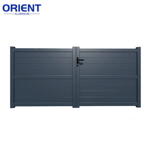 <span class=keywords><strong>Portail</strong></span> de cour <span class=keywords><strong>en</strong></span> aluminium noir au design moderne personnalisé, <span class=keywords><strong>portail</strong></span> <span class=keywords><strong>en</strong></span> aluminium électrique automatique, <span class=keywords><strong>kit</strong></span> de <span class=keywords><strong>portail</strong></span> <span class=keywords><strong>en</strong></span> aluminium pour maison avec moteur - Product Image 2