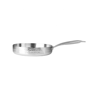 14/16/18/20Cm <span class=keywords><strong>3</strong></span> capa de oro de acero inoxidable 304 antiadherente cacerola con tapa - Product Image 2