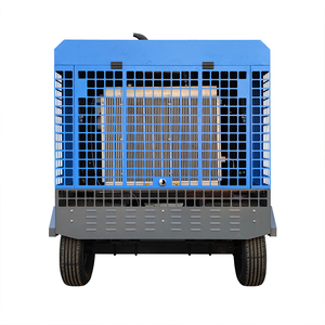 Compressore d'Aria Portatile Diesel ad Alta Pressione 175 PSI, 185 CFM per Sabbiatura e Perforazione - Product Image 2