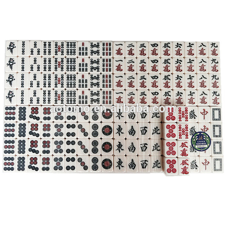 Хорошее качество, бренд AOTOMO, японская пластиковая плитка Маджонга для веселья