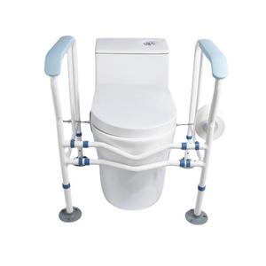 Toilet <b>Grab</b> <b>Bar</b> Aluminum Alloy Suction Cup Installation For Elderly Bathroom Assistive Device No Drilling - Product Image 5