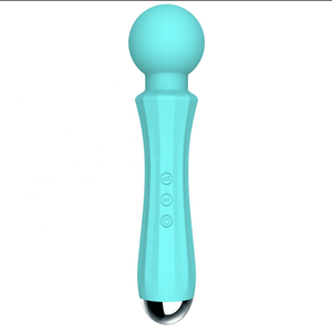 Potente massaggiatore vibratore Silicone AV bacchetta massaggio per coppia piacere lesbica giocattolo del sesso flessibile - Product Image 5