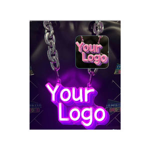 Пользовательский логотип спортивный фанат SF 49ERS светодиодное ожерелье футбол неоновая подвесная вывеска спортивный фанат/игровой день неоновое ожерелье. - Product Image 6