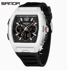 jSANDA 3391 Montres à quartz pour hommes en gros, styles sportifs tendance, disponibles à prix réduits, idéales - Product Image 1