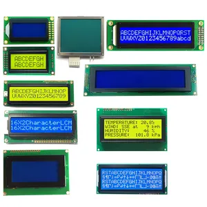0802 0804 1602 1604 2002 2004 4004 จอแสดงผล LCD Monochrome โมดูลหน้าจอ LCD