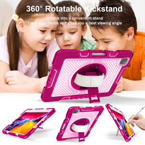 Custodia per Tablet per Bambini in Silicone Antiurto Robusta con Tracolla per <span class=keywords><strong>iPad</strong></span> 10.9 11pro - Vendita all'Ingrosso - Product Image 5
