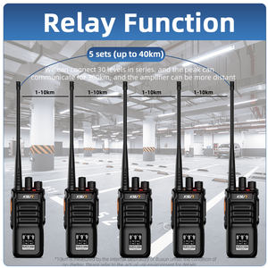 Walkie Talkie Profesional KSUN RL30 de 2 Vías con Función de Relé y Repetidor, Largo Alcance de 100 Millas, PTT, para Túneles, Minas y Sótanos - Product Image 3