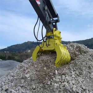 360. Grappin hydraulique rotatif de haute qualité avec moteur intégré pour mini-excavatrice, démolition et tri de roches et débris - Product Image 4