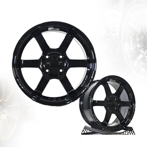 Rueda de Auto Deportiva 3R de Aleación de Aluminio, Color Negro Brillante, Modelo TE37 Saga S-Plus 17x7.5 4H114.3 ET38, Fabricada en Malasia, 03239-V3 - Product Image 6