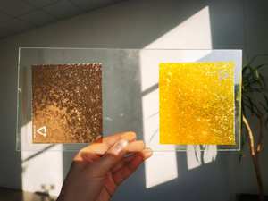 Verres à texture <span class=keywords><strong>de</strong></span> fleur <span class=keywords><strong>de</strong></span> glace tridimensionnelle haut <span class=keywords><strong>de</strong></span> gamme avec encre UV effet fleur <span class=keywords><strong>de</strong></span> glace pour <span class=keywords><strong>la</strong></span> décoration architecturale - Product Image 5