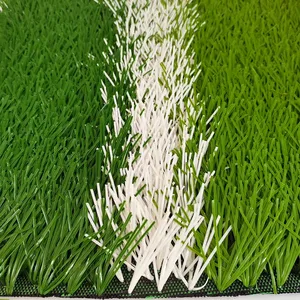 SLUN超值足球塑料草坪运动地板足球深绿色，白色祖母绿橄榄绿40毫米50毫米60毫米