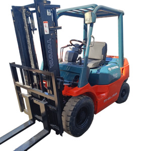 Montacargas Diésel Toyota Usado de 2.5-3 Toneladas en Buen Estado, Motor, Bomba, Caja de Cambios, Grúas, Maquinaria para Inspección por Video - Product Image 1
