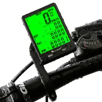 Компьютер велосипедный WEST BIKING с большим экраном 2,8 дюйма, защита от дождя, беспроводной спидометр, для упражнений