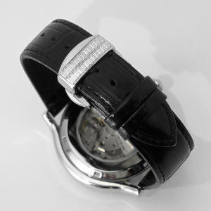 Reloj de Lujo de Alta Gama con Esfera Grande y Moissanita VVS, Correa de Cuero Impermeable, Reloj de Pulsera con Diamantes para Hombre - Product Image 5