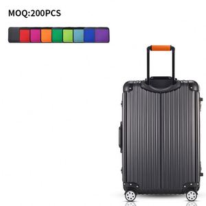 Housses de poignée de bagage personnalisées Loge, violettes, en néoprène sublimé, confortables, pour l'extérieur - Product Image 4