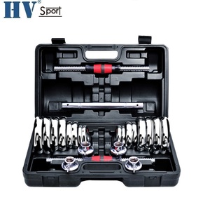 Hot Sale chromo equipment gym 20kg 30kg dumbbell set for sale - Product Image 1