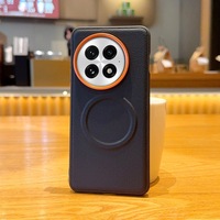 Étui de téléphone en cuir PU avec motif orange, cadre de protection d'appareil photo en alliage et couvercle de boutons pour OnePlus 13 13R 15 15T Ace 5 Pro Ace6