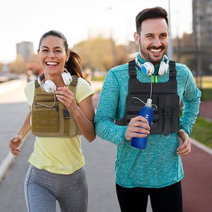 Échantillon gratuit 200 pièces, sac de poitrine tactique extérieur personnalisé avec logo, sac de poitrine de course avec boucle frontale, sacs de poitrine de reconnaissance pour hommes - Product Image 3