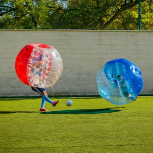 Jeu d'activités de groupe Adulte Tpu / Pvc Body Zorb Bumper Ball Suit Jeu de football gonflable coloré Bumper Ball - Product Image 5