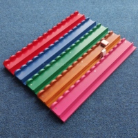 Supports magnétiques portables en bois massif pour tuiles de Mahjong américain, kit de jeu de Mahjong à barre de poussée pour 4 joueurs