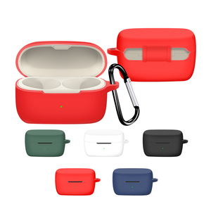Convient pour <span class=keywords><strong>Jabra</strong></span> Elite 5 <span class=keywords><strong>Case</strong></span> Silicone Protective Earphone <span class=keywords><strong>Case</strong></span> Shockproof with Hook - Product Image 2
