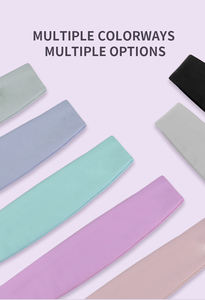 Diadema Deportiva Delgada y Transpirable al por Mayor, Banda Elástica de Poliéster y Algodón para Gimnasio, Voleibol y Fitness - Product Image 5