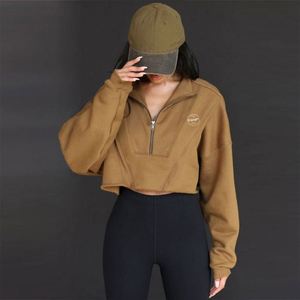 Venta caliente logotipo personalizado con capucha vestido Casual señoras suéter pulóver Jumper Tops manga larga de talla grande para mujer - Product Image 1