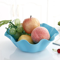PP Eco-vriendelijke duurzame BPA-vrije lotusblad fruitbord kleurrijk salade sesamzaadbord huishoudelijk snack- en gedroogd fruitbord