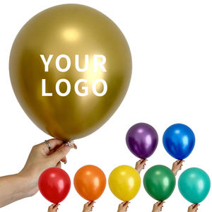 Ballons publicitaires en gros d'usine, impression personnalisée pour fêtes, logo personnalisé, ballons en latex imprimés sur mesure - Product Image 6