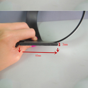Tira de goma EPDM de 3 mm de grosor y 40 mm de ancho, tira de sellado resistente al desgaste para equipos de almacenamiento en almacenes - Product Image 2