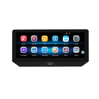Lecteur DVD de voiture Android 14 12,3 pouces 4+64G avec écran tactile, garantie 1 an et CarPlay sans fil compatible Toyota RAV4 2020-2024