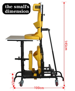 Estructura de Soporte para Piezas Inferiores del Cuerpo, para Atrofia Muscular, Entrenamiento de Fuerza Muscular, Dispositivo de Corrección por Tracción para Personas que No Pueden Caminar de Pie - Product Image 5
