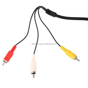 Cable AV de 9 Pines a <span class=keywords><strong>3</strong></span> RCA, Cable de Audio y Video Estéreo para <span class=keywords><strong>Sega</strong></span> Genesis 2 <span class=keywords><strong>3</strong></span> <span class=keywords><strong>Mega</strong></span> <span class=keywords><strong>Drive</strong></span> 2 <span class=keywords><strong>3</strong></span> MK-1461 MK-1631 1.8M 6FT - Product Image 5