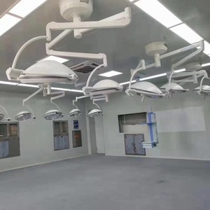 Lámpara Quirúrgica LED de Doble Cabezal de 150w con Certificación CE para Quirófano, Cirugía Plástica y Uso Dental - Product Image 1