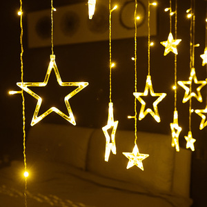 Đèn <span class=keywords><strong>Led</strong></span> Thần Tiên Giáng Sinh Kỳ Diệu Cửa Sổ Kỳ Nghỉ Cửa Hàng Nhà Máy Đèn Dây Rèm - Product Image 2